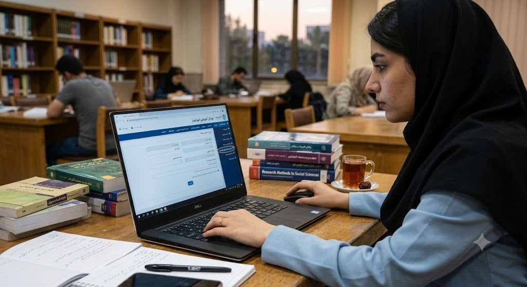 نحوه تمدید پایان نامه در آموزشیار